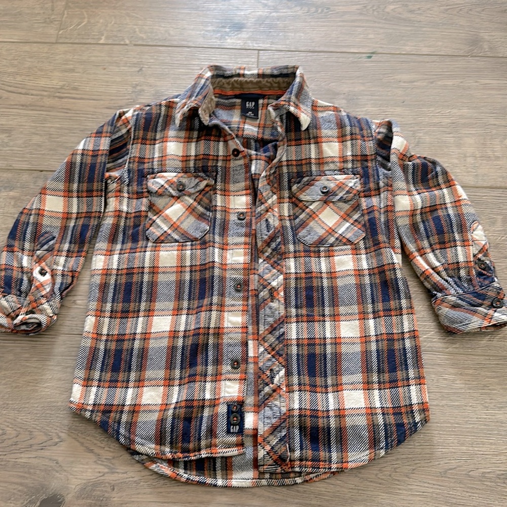 GAP workman’s flannel sz xs/5
